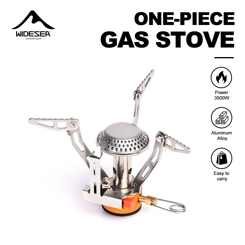 Camping Cooking No Gas - Widesea قطعة واحدة موقد غاز 3500