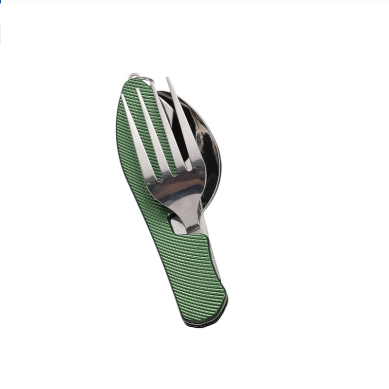 Camping Cooking And Cutlery Set - طقم أدوات مائدة قابل للطي من
