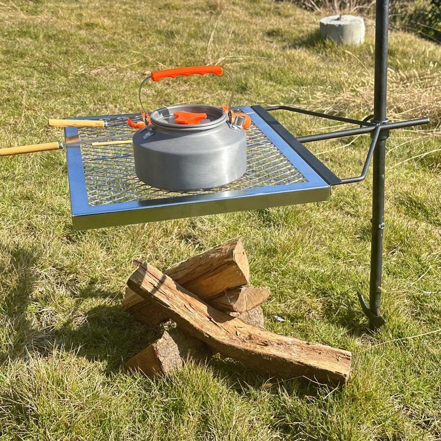 Camping Cooking Fire Pit - 360 ° شواية نار قابلة للتعديل