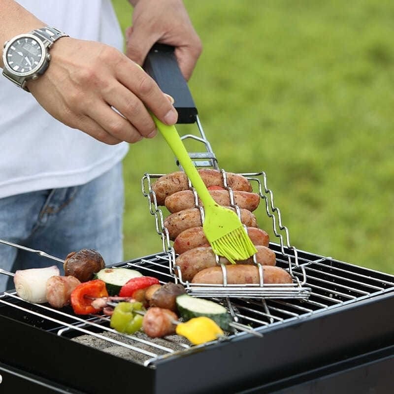 Camping Outdoor Cooking Equipment - شواية محمولة للتخييم، خفيفة الوزن، للسفر