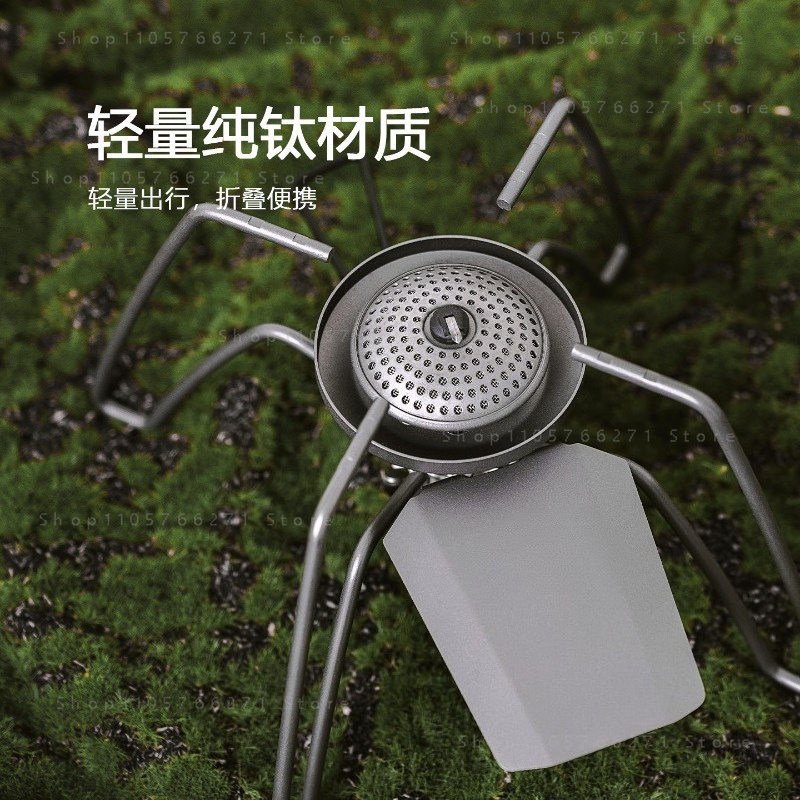 Camping Cooking Gas Stove - موقد سبايدر مع منظم دقيق، موقد