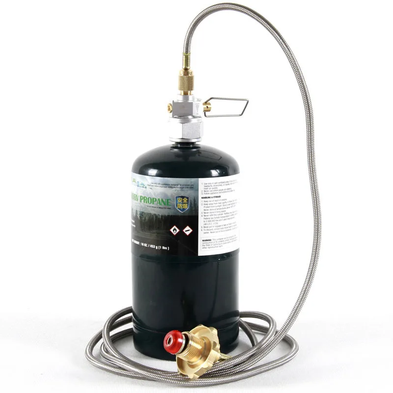 التخييم في الهواء الطلق موقد خ - مراجعة Camping Cooking Gas Stove وسعره