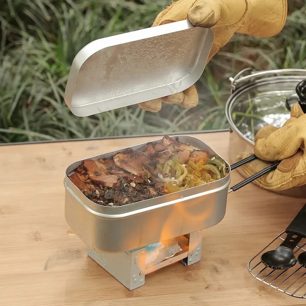أدوات طهي خفيفة الوزن للتخييم، - مراجعة Camping Cooking And Cutlery Set وسعره