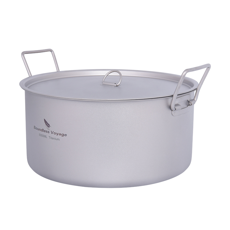 رحلة لا حدود لها-وعاء تيتانيوم - مراجعة Camping Outdoor Cooking Equipment وسعره