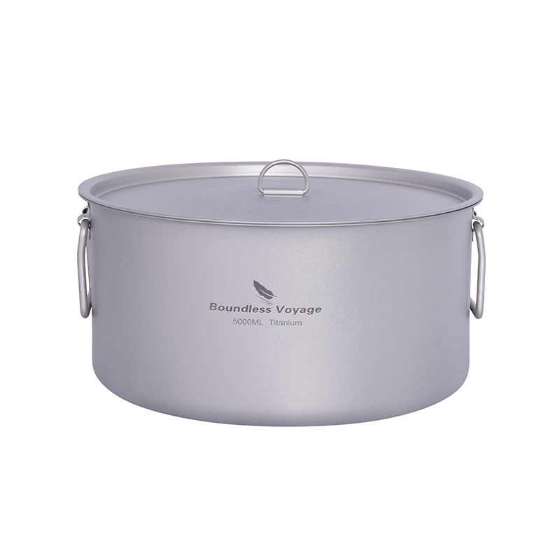 رحلة لا حدود لها-وعاء تيتانيوم - مراجعة Camping Outdoor Cooking Equipment وسعره