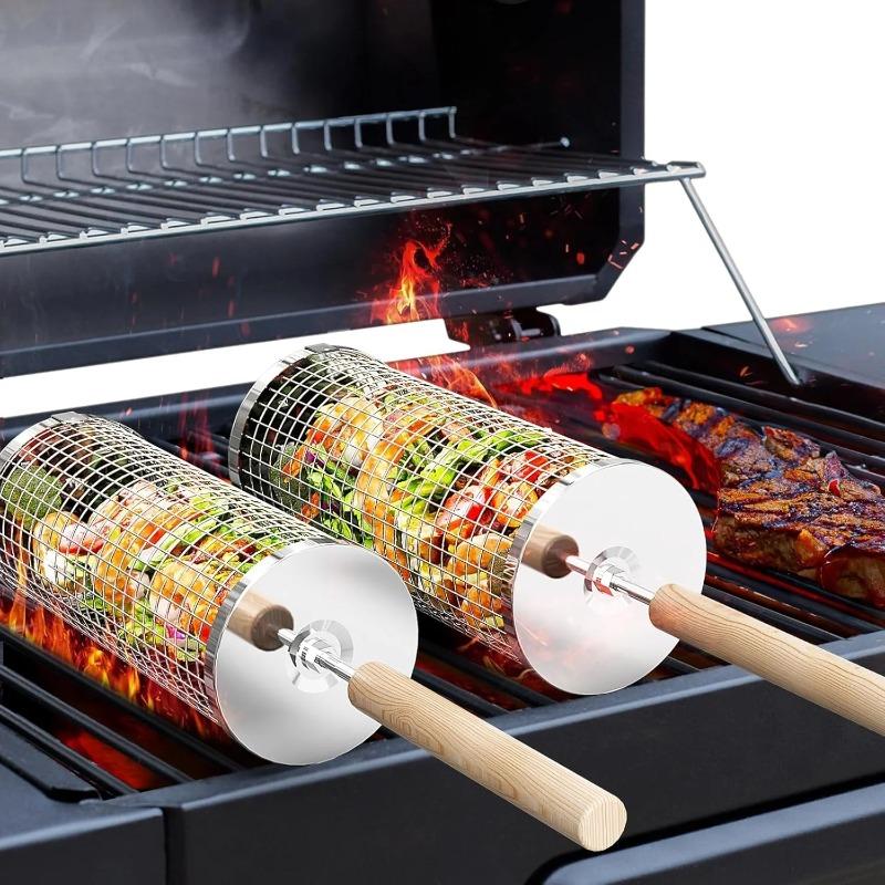 مجموعة سلال شواء دائرية من الف - مراجعة Cooking Outdoor Camping وسعره