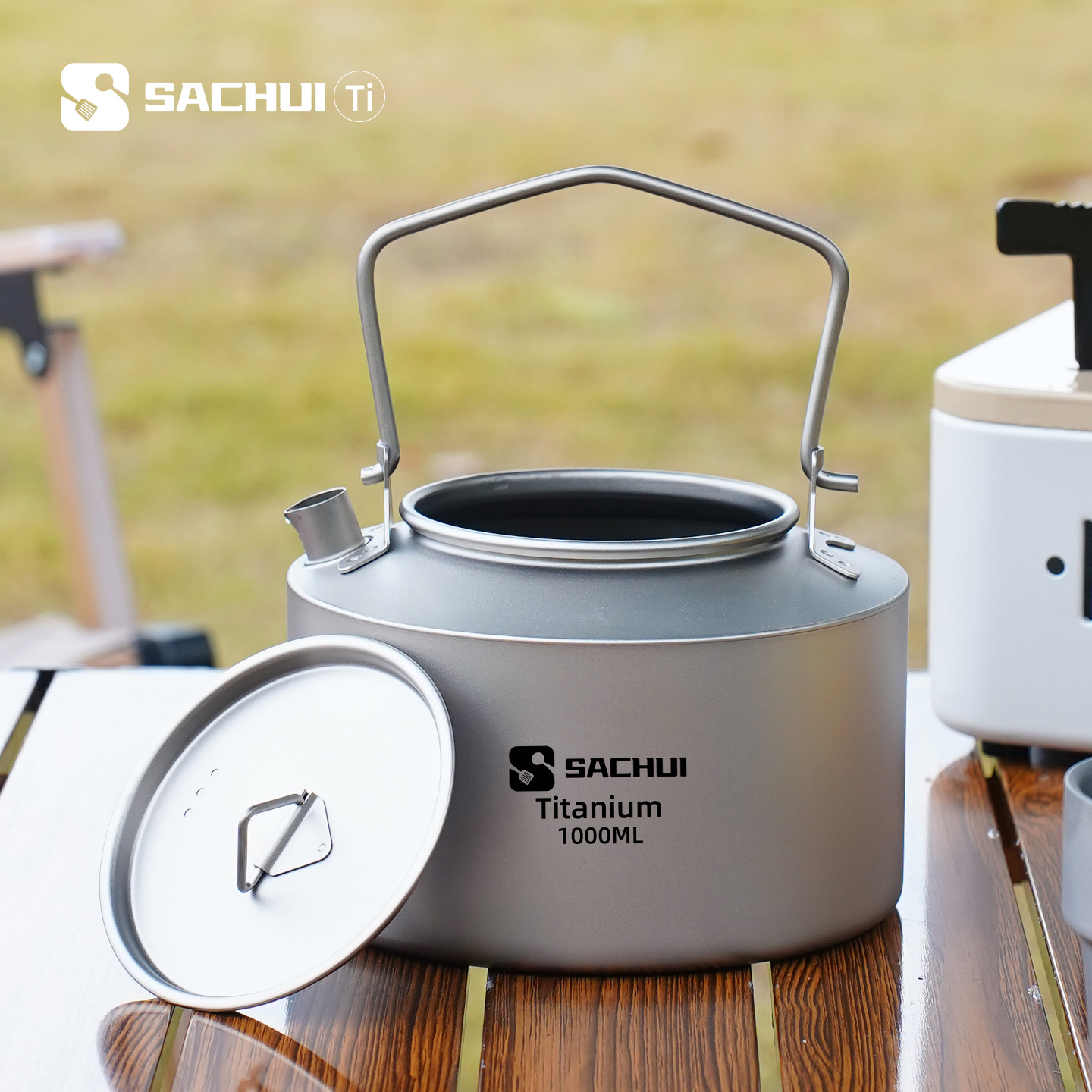 إبريق من التيتانيوم النقي سعة  - مراجعة Camping Outdoor Cooking Equipment وسعره