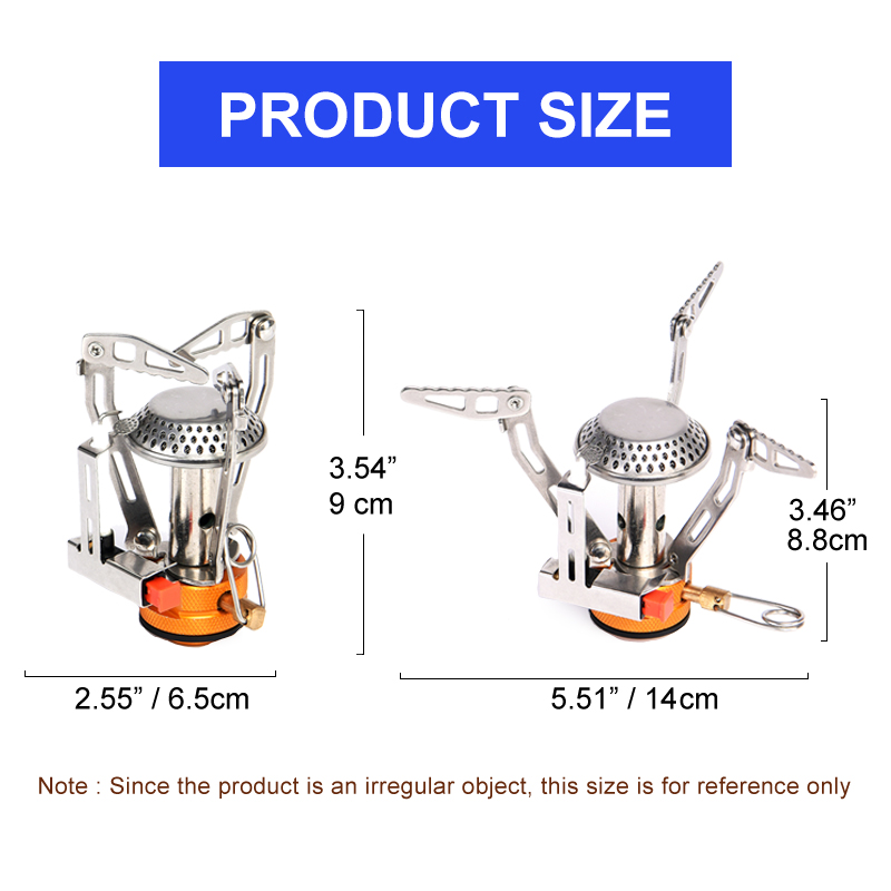 Widesea قطعة واحدة موقد غاز 35 - مراجعة Camping Cooking No Gas وسعره