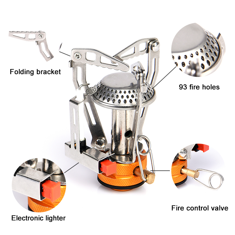 Widesea قطعة واحدة موقد غاز 35 - مراجعة Camping Cooking No Gas وسعره