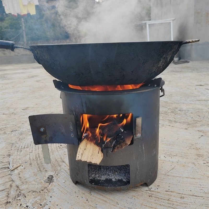 موقد متعدد الوظائف يعمل بالخشب - مراجعة Camping Cooking Fire Pit وسعره