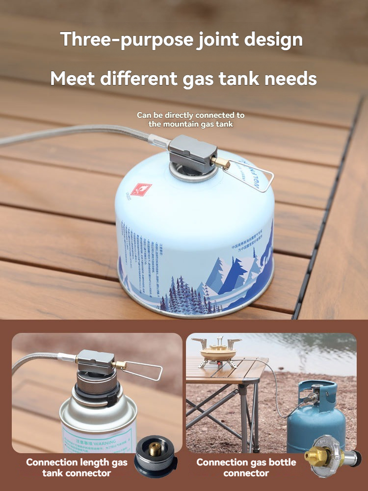 BRS-201A موقد غاز محمول للتخيي - مراجعة Camping Cooking Gas Stove وسعره