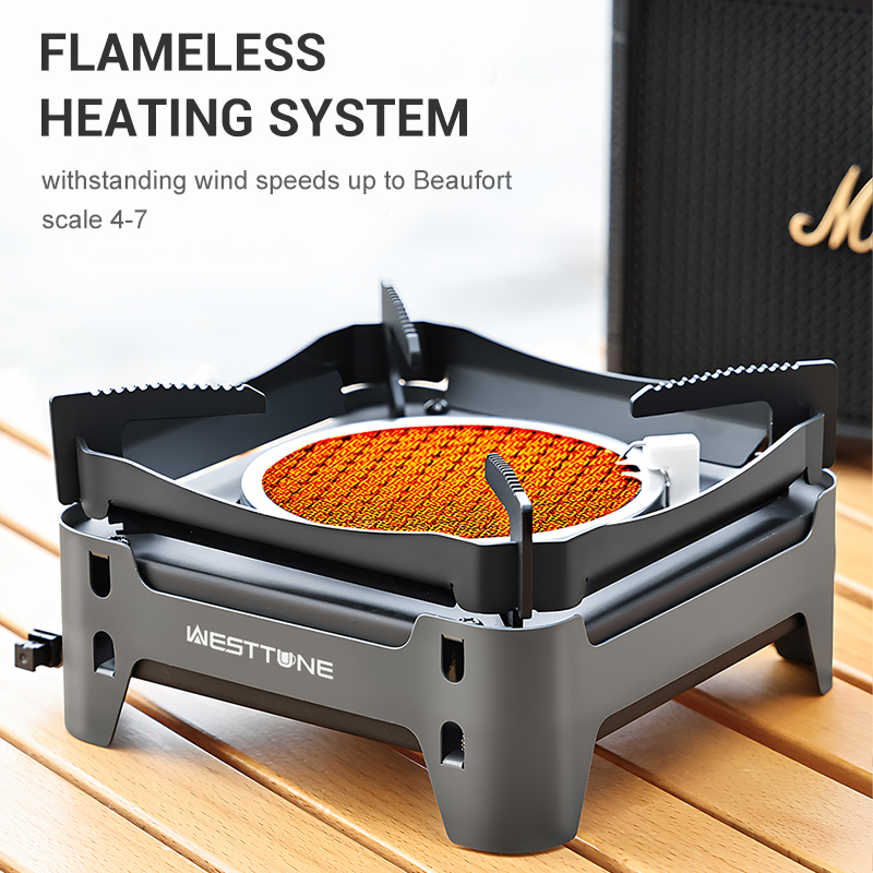 WESTTUNE التخييم الطبخ الموقد  - مراجعة Camping Cooking No Gas وسعره