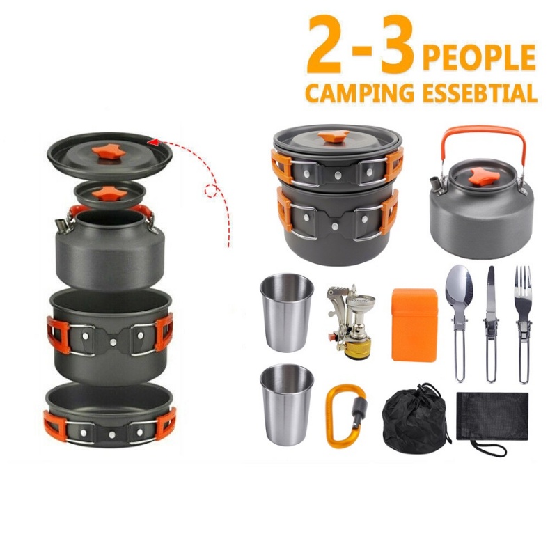 مجموعة الطبخ للتخييم في الهواء - مراجعة Camping Cooking Vegetables وسعره