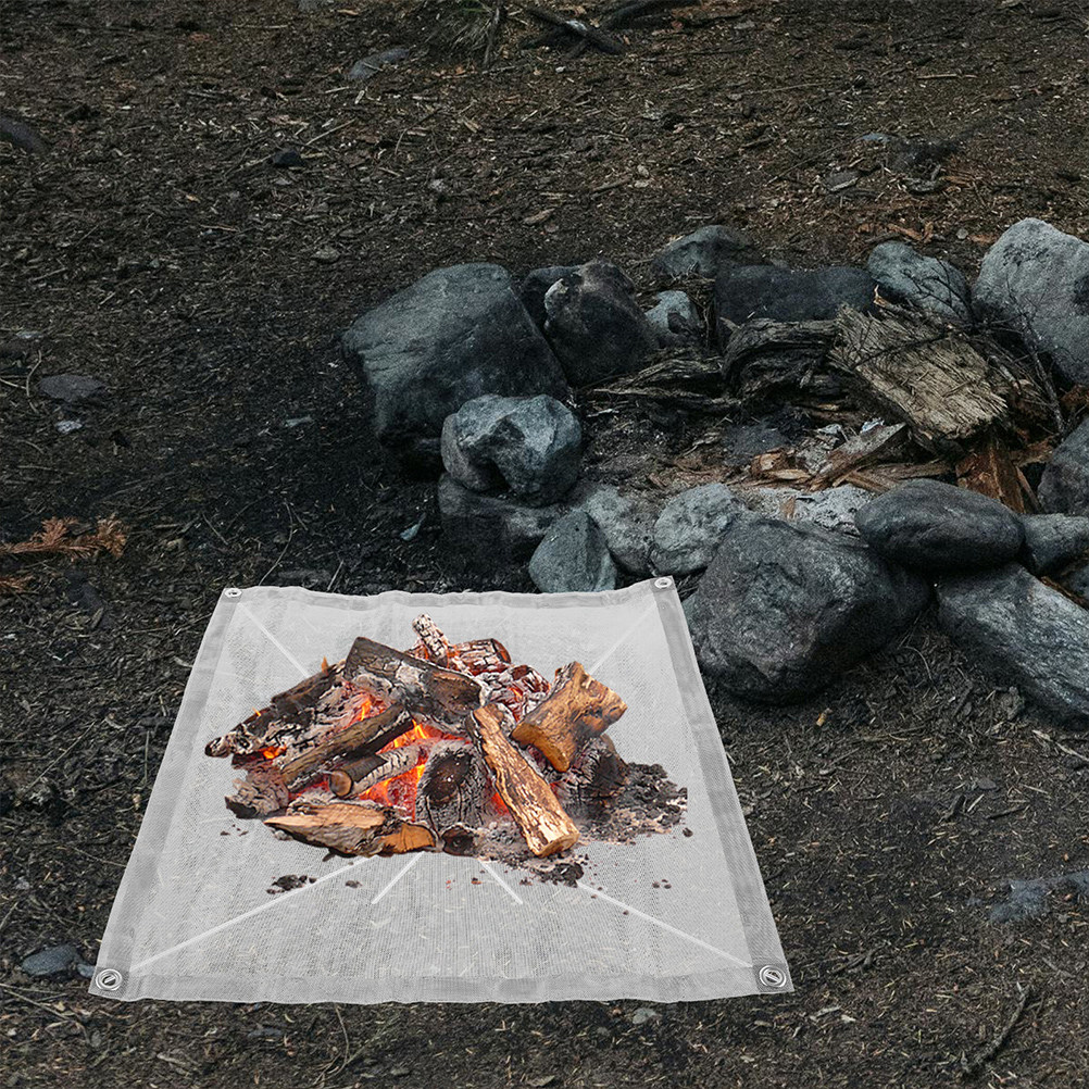 شبكة حفرة نار قابلة للطي شديدة - مراجعة Camping Cooking Fire Pit وسعره