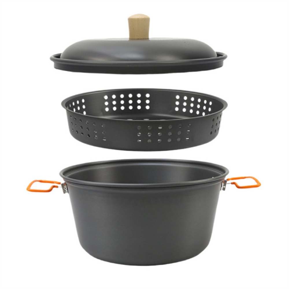 7.5L الصلب بأكسيد الألومنيوم و - مراجعة Camping Cooking Essentials وسعره