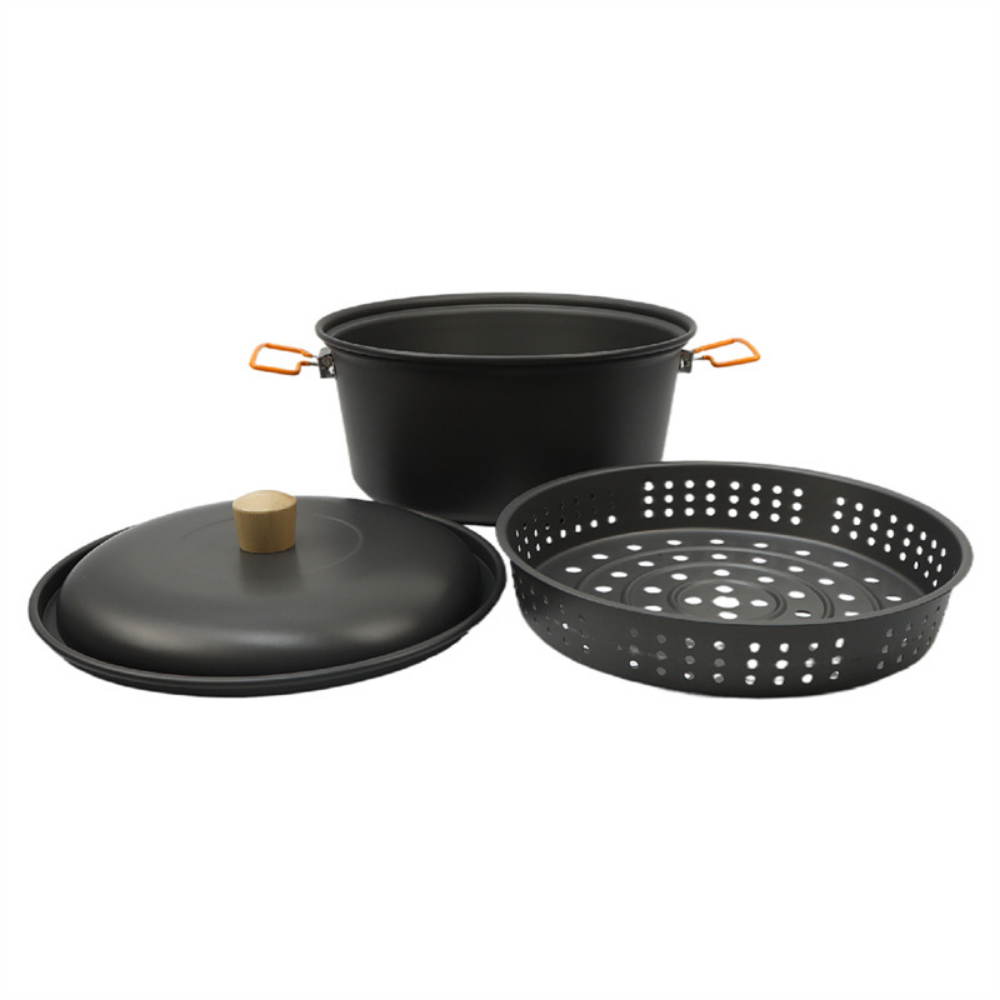 7.5L الصلب بأكسيد الألومنيوم و - مراجعة Camping Cooking Essentials وسعره