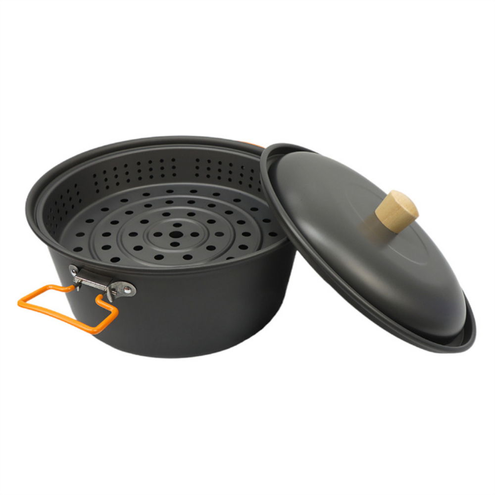 7.5L الصلب بأكسيد الألومنيوم و - مراجعة Camping Cooking Essentials وسعره