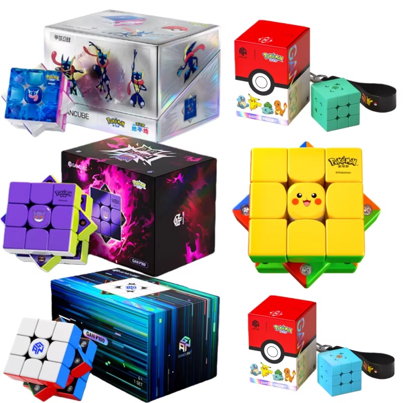 مكعب سرعة مغناطيسي GAN Pokemon - مراجعة Fire Starter Cube وسعره