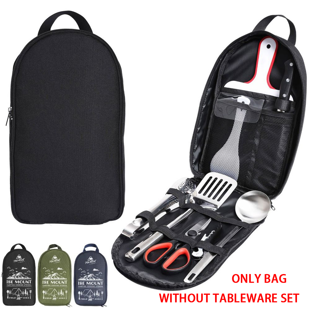 2024 نزهة مجموعة أواني حقيبة ا - مراجعة Camping Outdoor Cooking Equipment وسعره