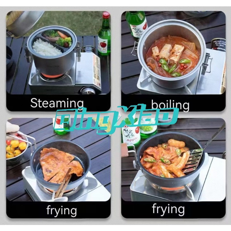 وعاء طهي متعدد الوظائف للتخييم - مراجعة Cooking Outdoor Camping وسعره