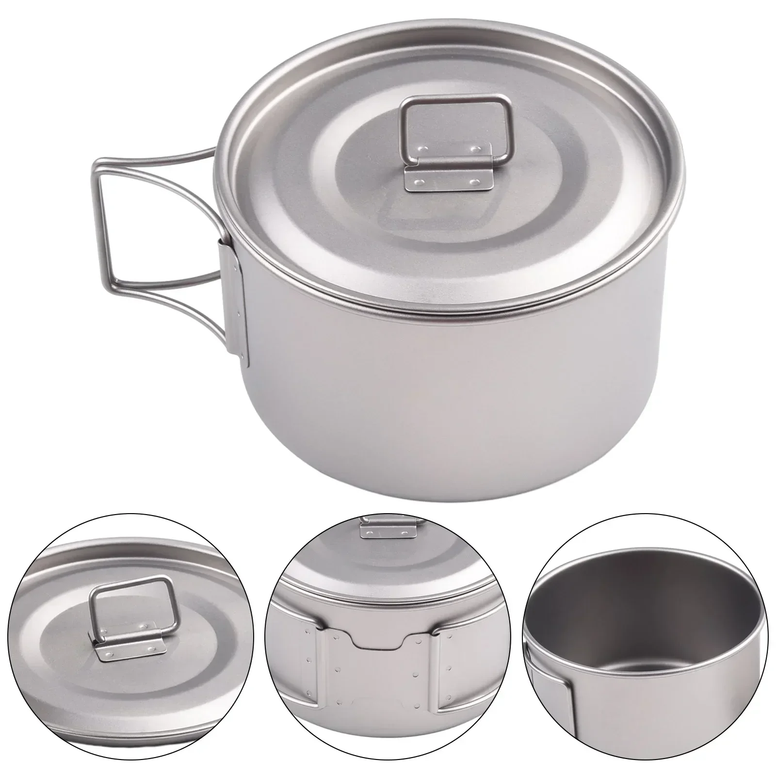 وعاء التيتانيوم مع مقبض قابل ل - مراجعة Camping Cooking Handle وسعره