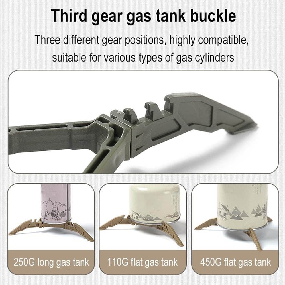 حامل خزان الوقود القابل للطي،  - مراجعة Camping Cooking Gas Stove وسعره