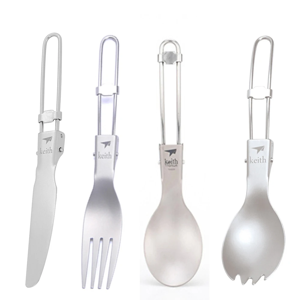 كيث في الهواء الطلق التيتانيوم - مراجعة Camping Cooking And Cutlery Set وسعره