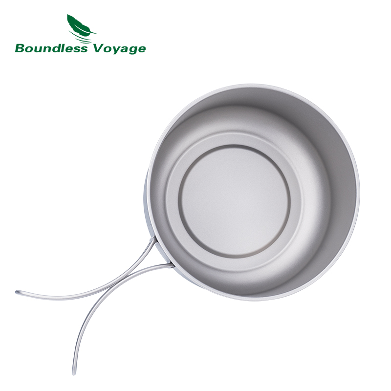 وعاء تخييم من التيتانيوم بدون  - مراجعة Camping Cooking Handle وسعره