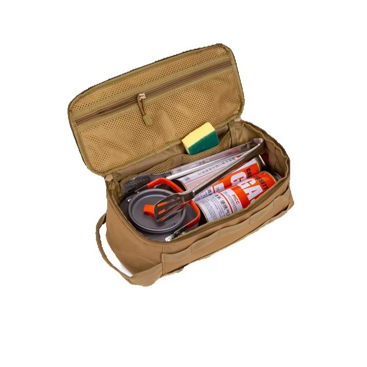 حقيبة تخزين أدوات الطهي من قما - مراجعة Camping Outdoor Cooking Equipment وسعره