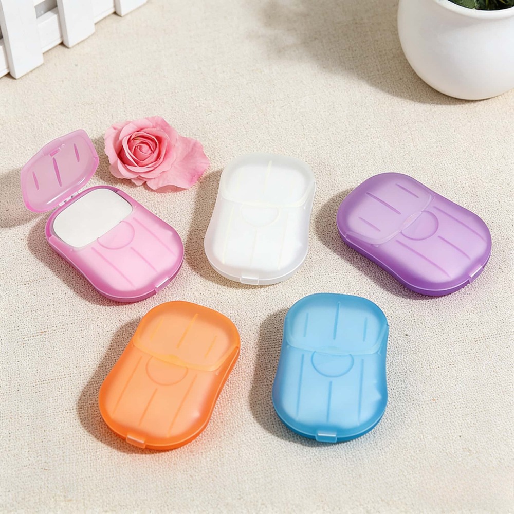 أوراق صابون ورقية محمولة قابلة - مراجعة Biodegradable Soap Camp وسعره